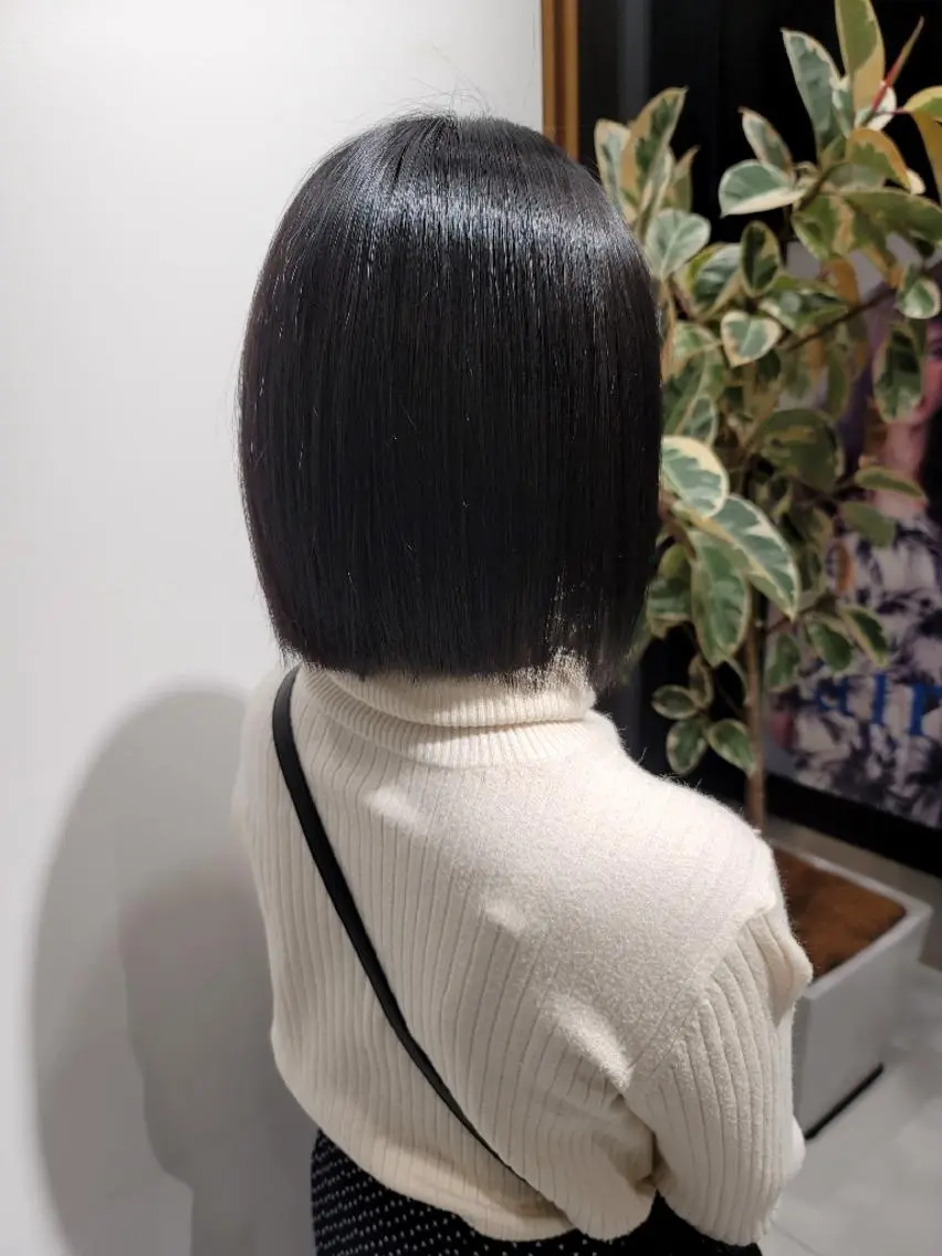 ショート カット 縮毛矯正 トリートメント ❇️安達 優心❇️ レイヤー/艶髪特化のヘアスタイル