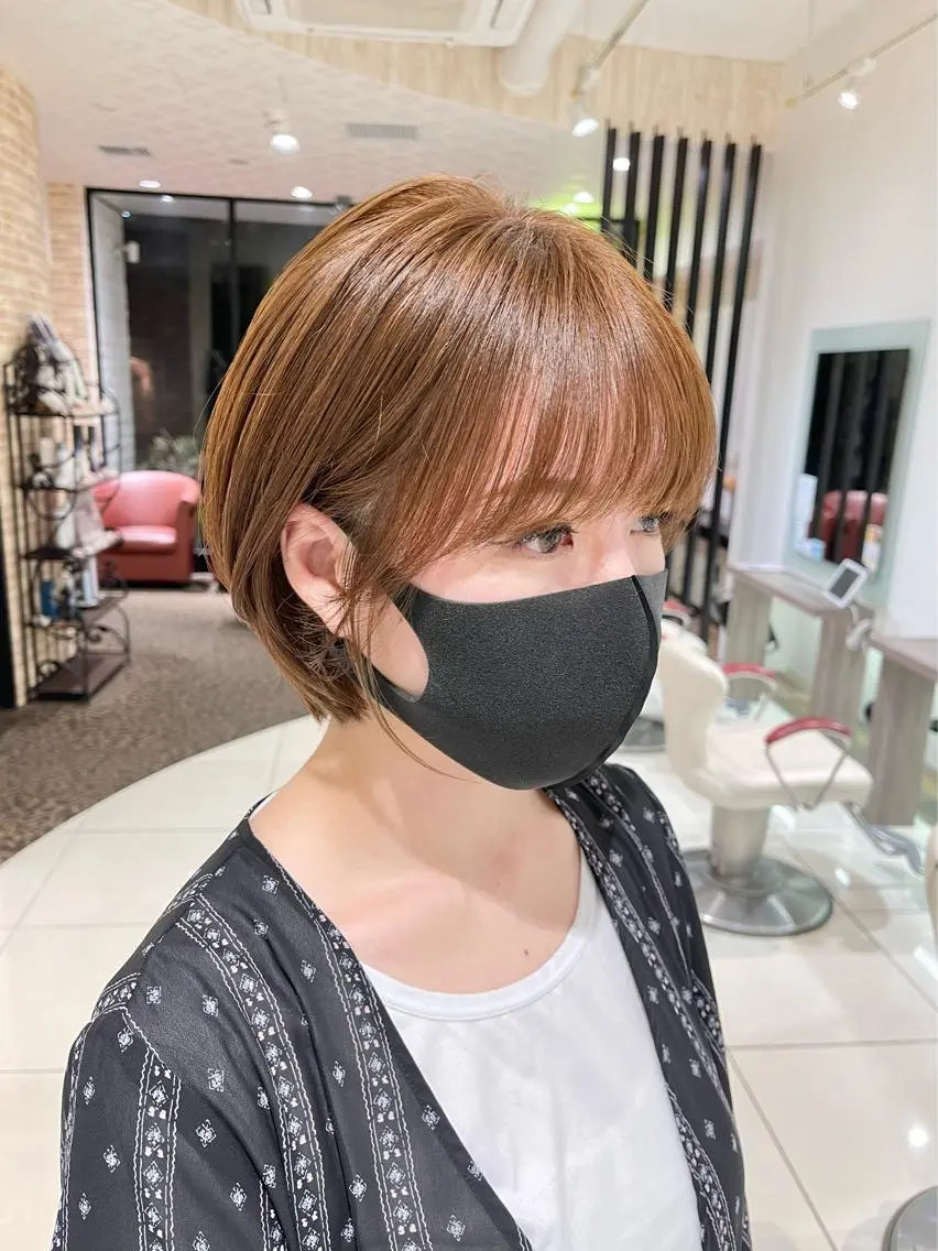 ショート ショートボブ ハンサムショート 丸みショート ボブ ショートヘア 荻窪/ショートヘア✨ ショートボブ長松大哉のヘアスタイル