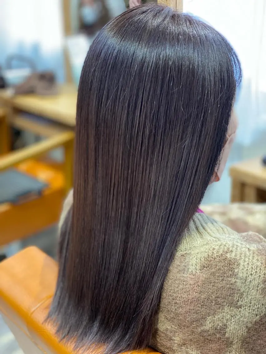 ロング カット トリートメント 森下 友　Dio...池袋のヘアスタイル