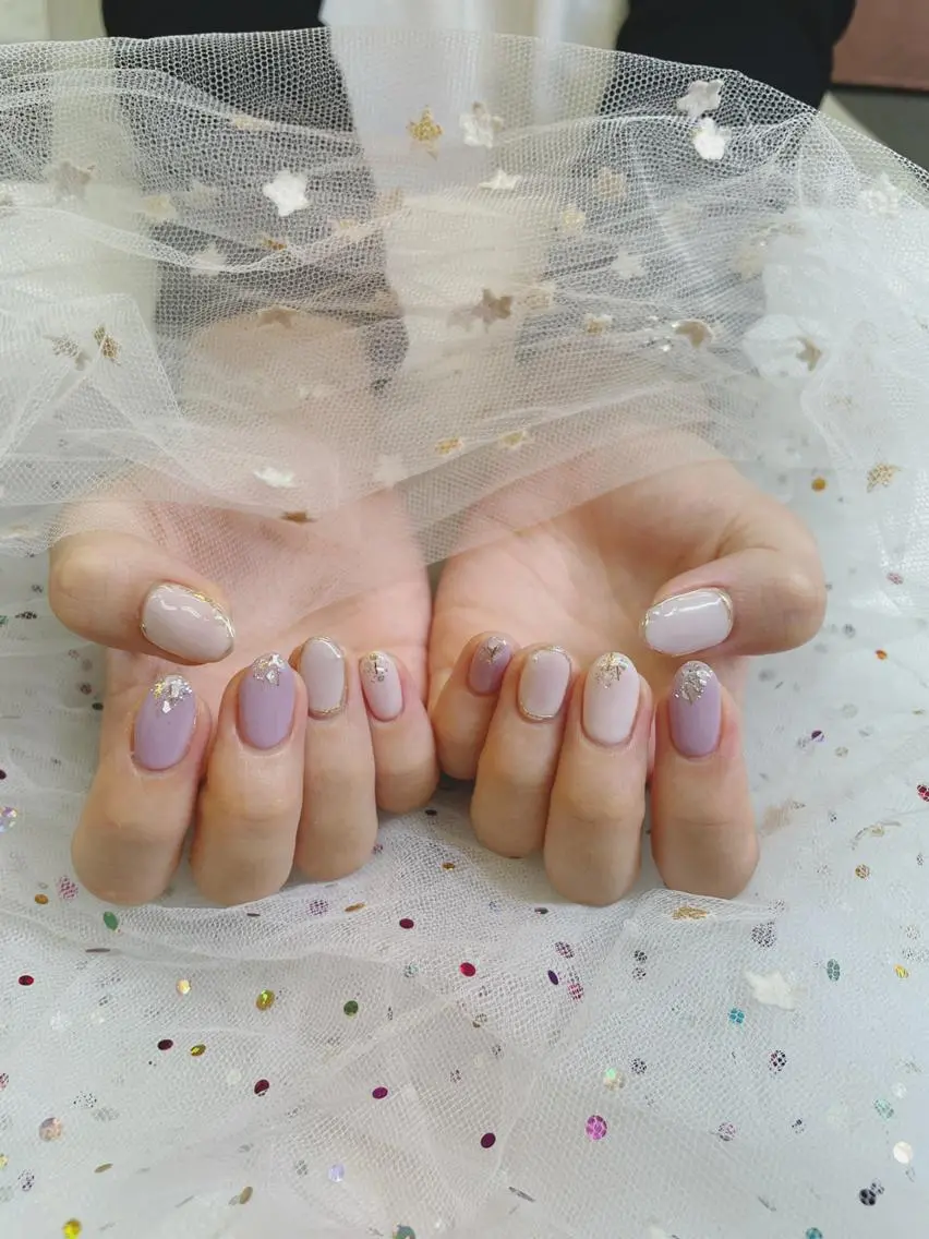 ネイル 🦋ネイルサロン ブラン🌈ゆりのネイルデザイン