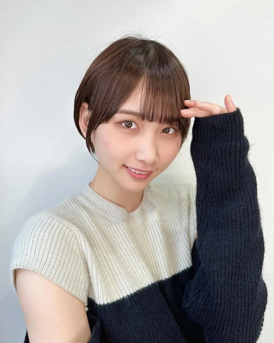 ショート カラー カット 女性が憧れる ショート/角田愛和のヘアスタイル