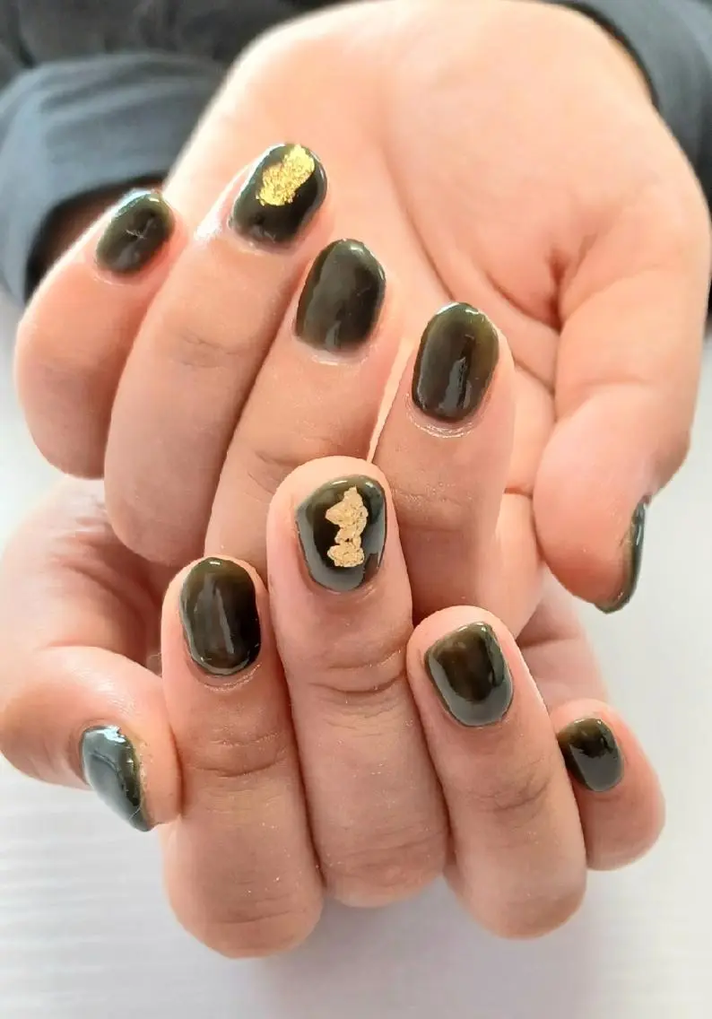 ネイル グリーン Micky nail chikushinoのその他イメージ