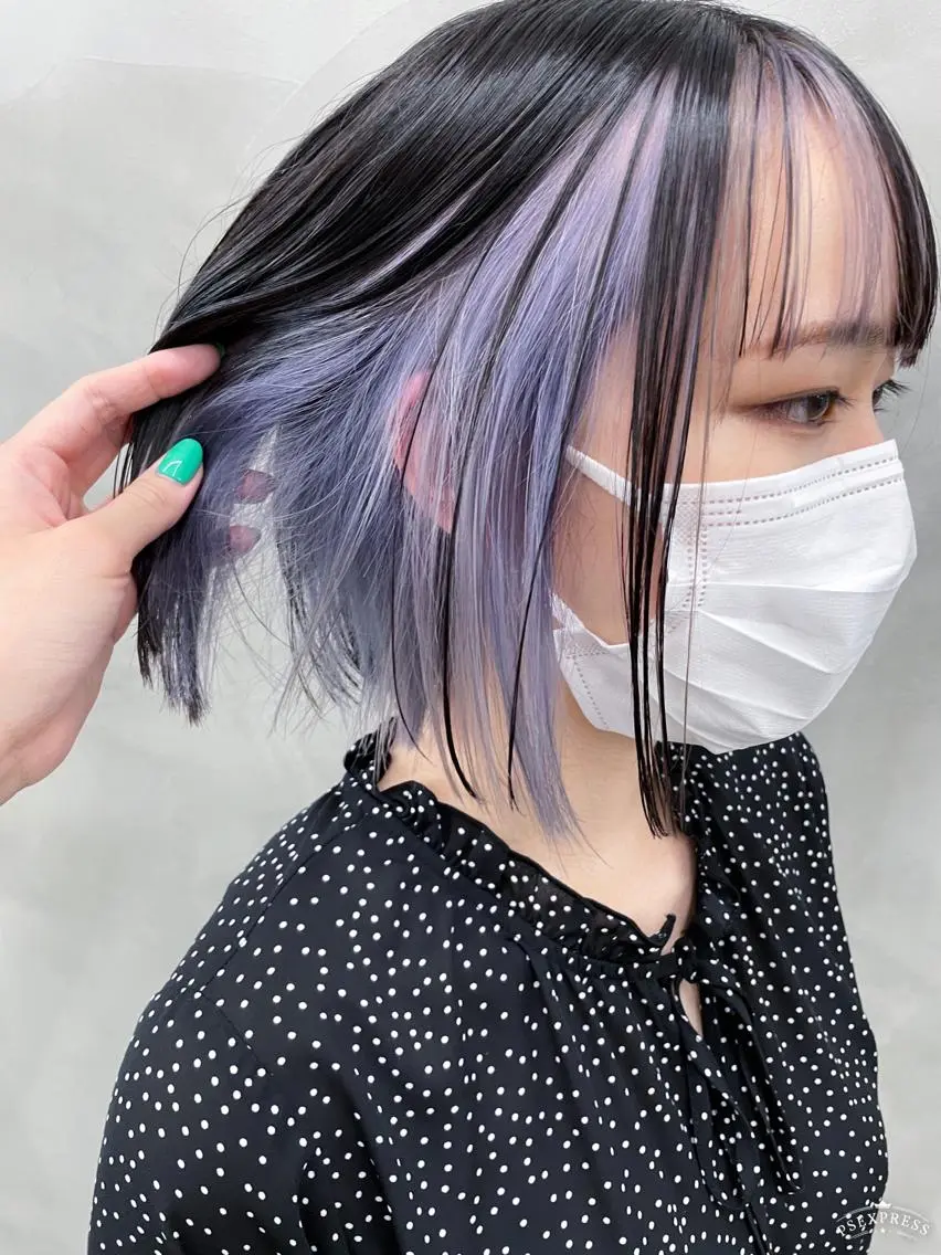 ショート 💜ショート💜 ウルフ、ボブ二色亜美のヘアスタイル
