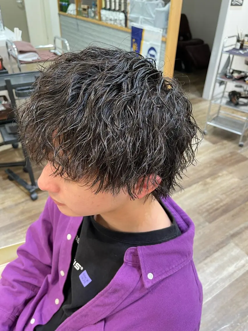 パーマ メンズ メンズパーマ 北原寿樹のヘアスタイル