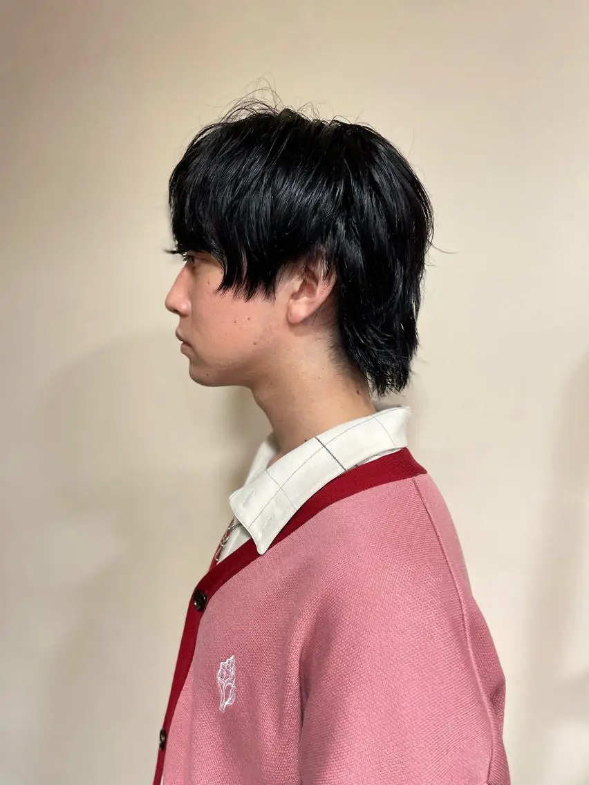 ショート カラー メンズ メンズショート ショートヘア 浅岡 昭汰のヘアスタイル