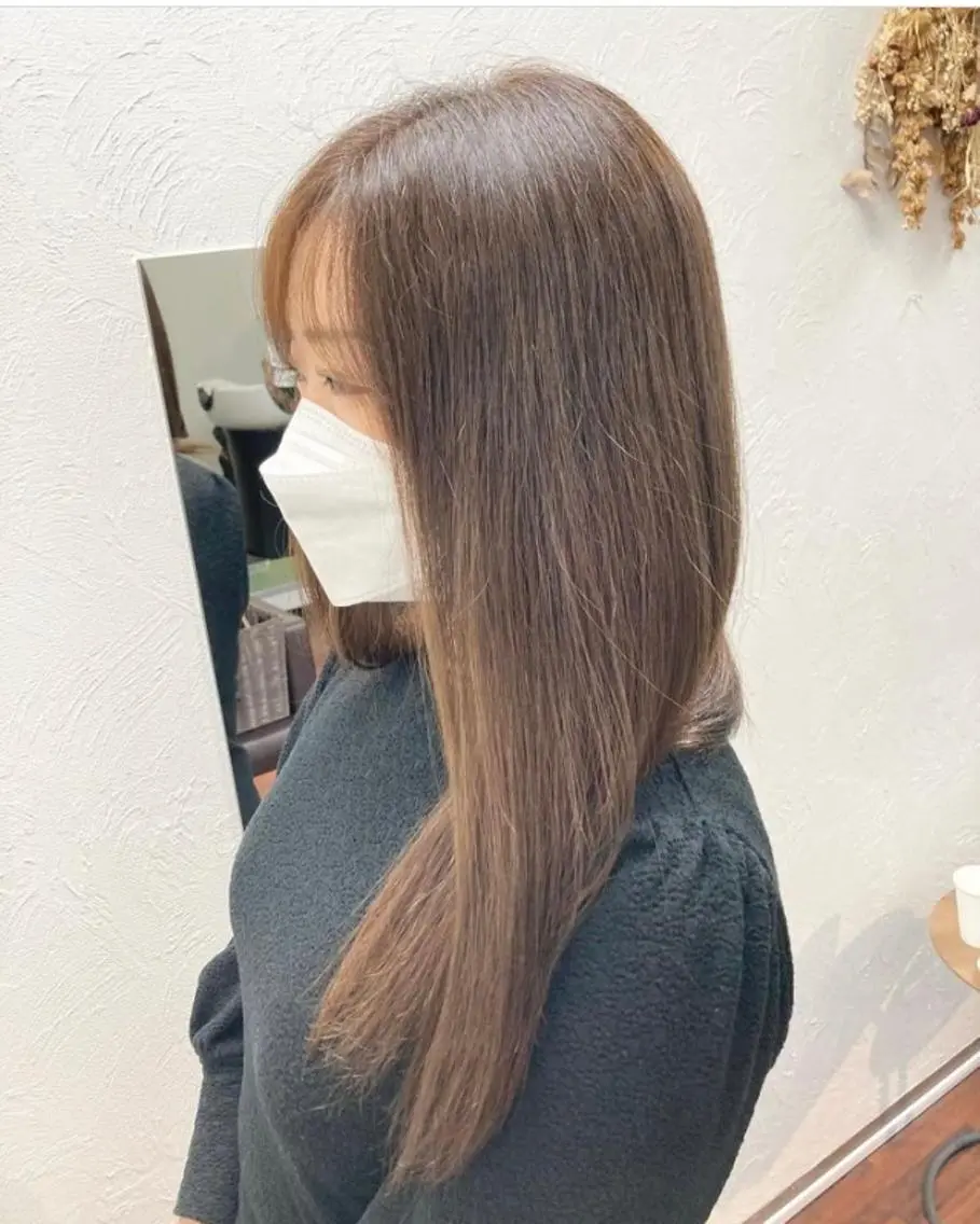 ロング 田牧 みゆきのヘアスタイル