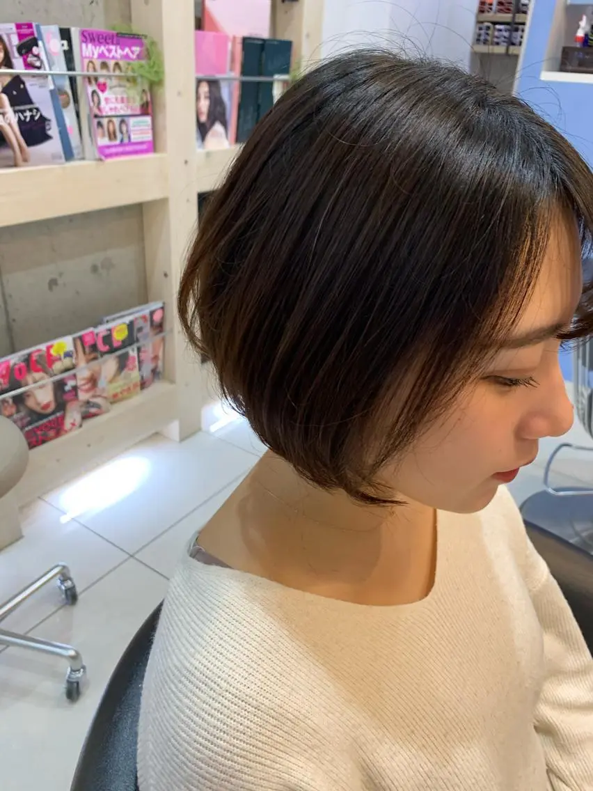 ショート ショートヘア 早坂 裕真のヘアスタイル