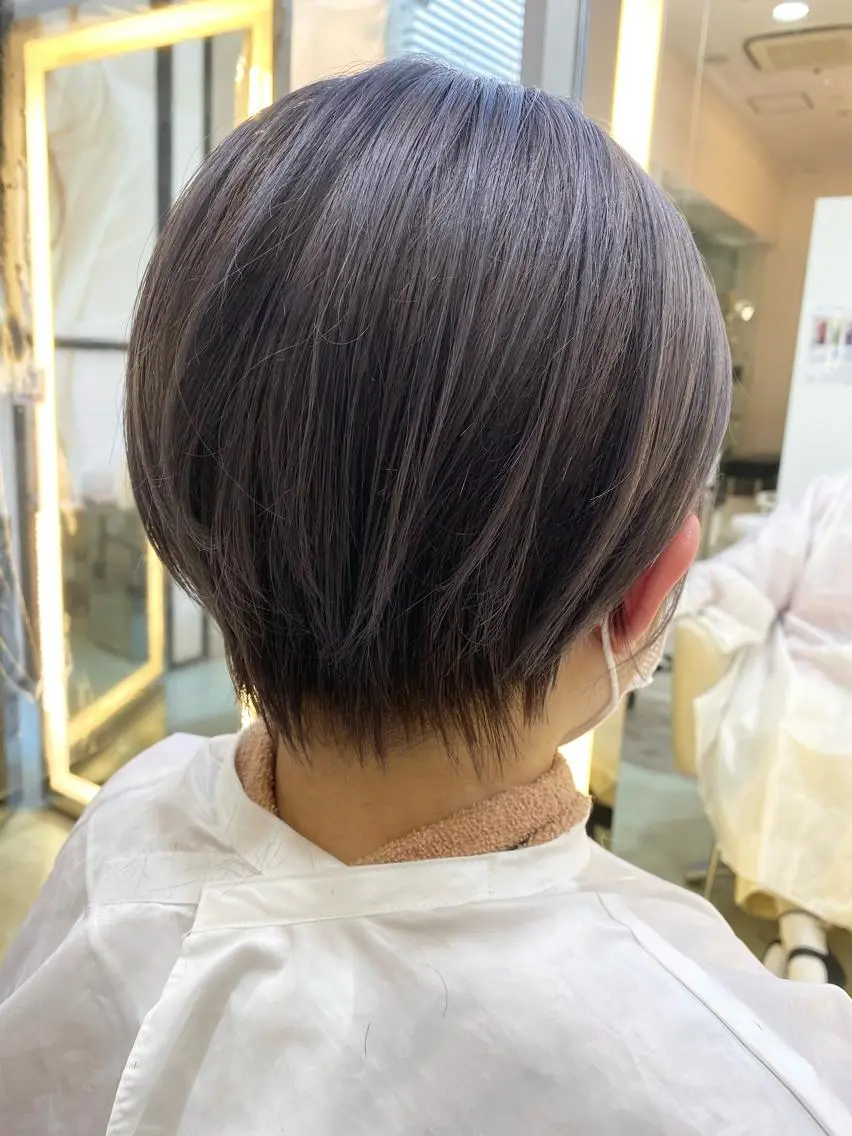 ショート カラー ヘアカラー 駅チカ【ali'i】 アリイ花崎友美☘のヘアスタイル