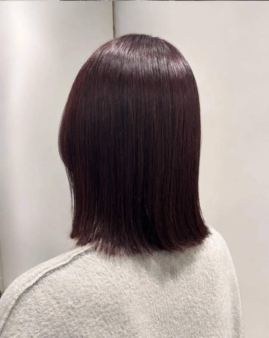 ショート 縮毛矯正／ブリーチ Shoのヘアスタイル