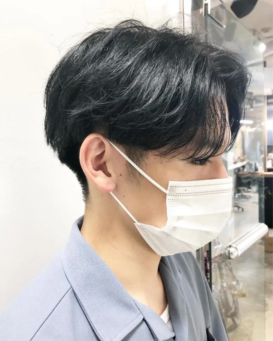 パーマ ヘアアレンジ メンズ カット ヘアカラー トリートメント ヘアセット メンズ特化✂️栗原 侑也のヘアスタイル