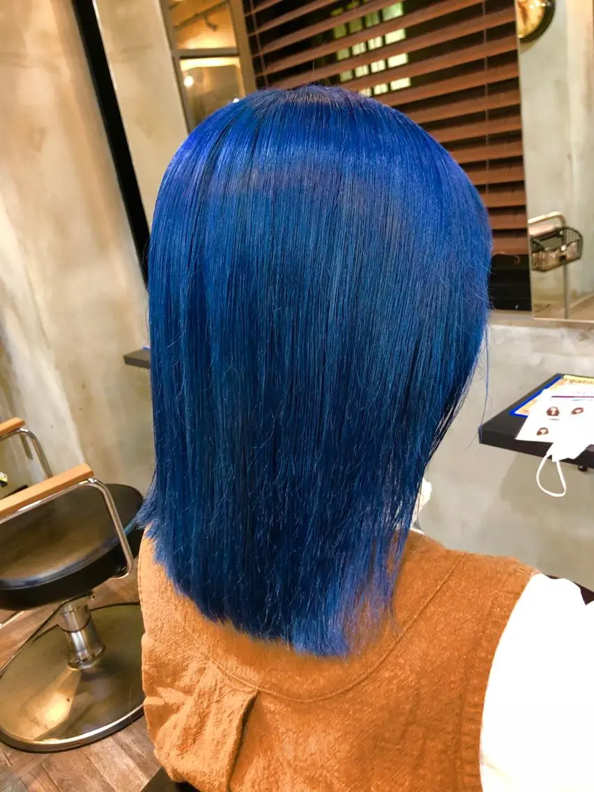 ミディアム カラー アディクシーカラー ヘアカラー 🔥ハイトーン🔥 🌈柴田尚貴🌈のヘアスタイル