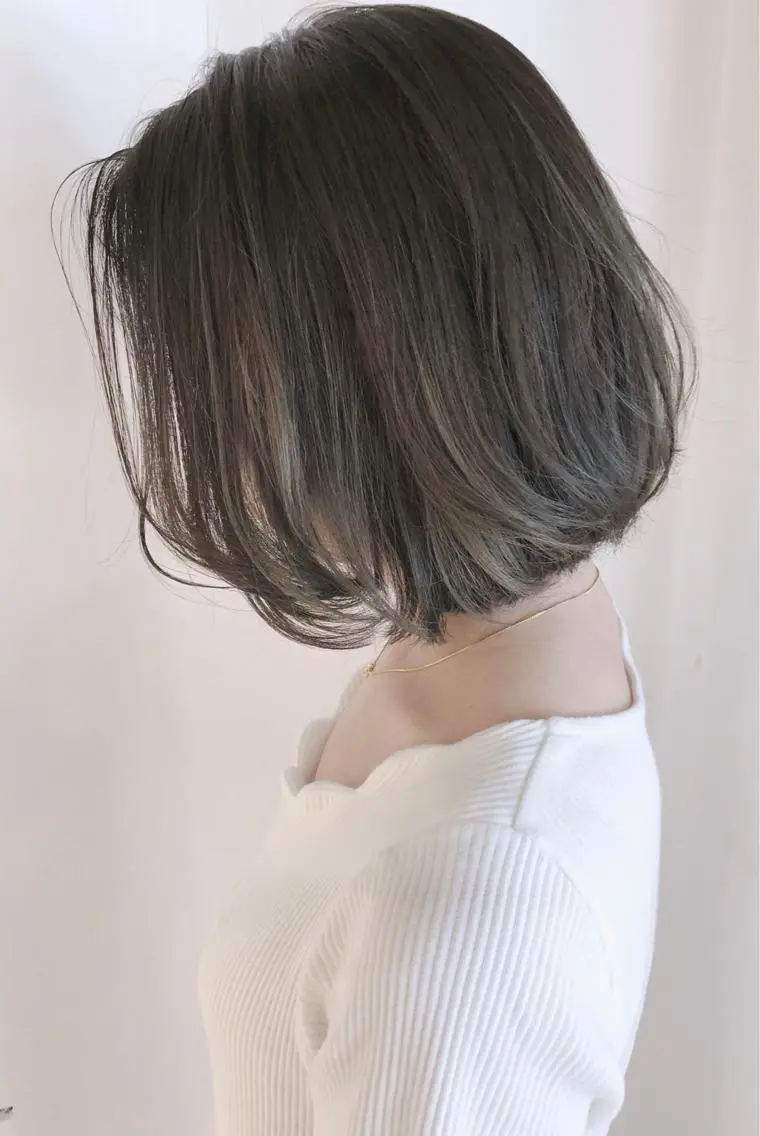 ミディアム カラー パーマ ヘアアレンジ ネイル マツエク・マツパ アッシュ バレイヤージュ ブリーチ ケアブリーチ 透明感カラー ヘアカラー トリートメント バレイヤージュ 藤沢 髪質改善 竹内ケンゴのヘアスタイル