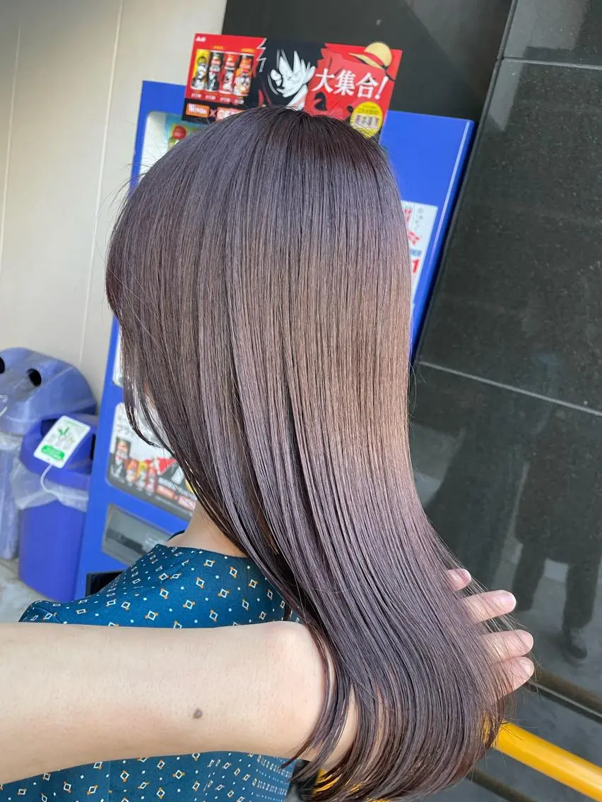 ロング カラー 変身企画実施✨️ ショート専門 宮ヶ迫のヘアスタイル