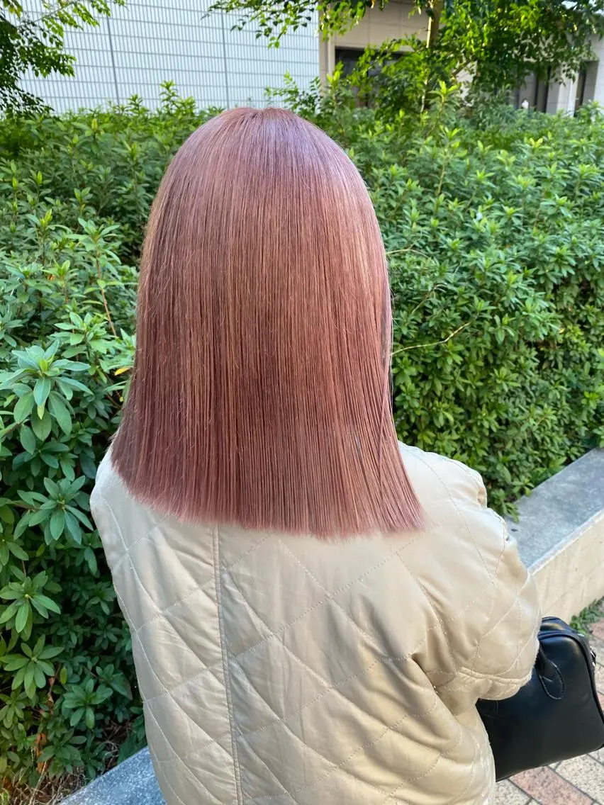 セミロング カラー 🧡色落ちまで2度 楽しめる🧡ヨシキのヘアスタイル