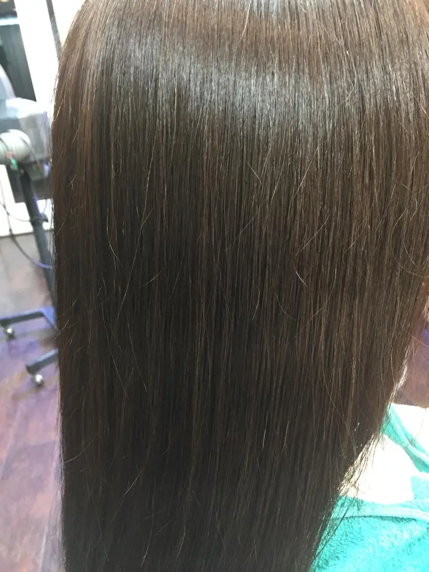 ロング カラー 桧山 真のヘアスタイル