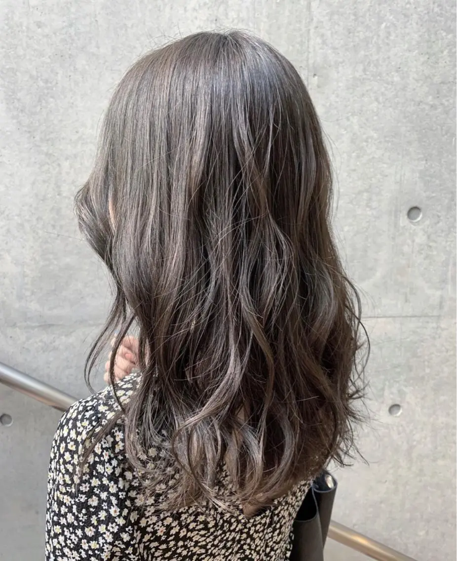 ロング カラー box mico. mutsumiのヘアスタイル