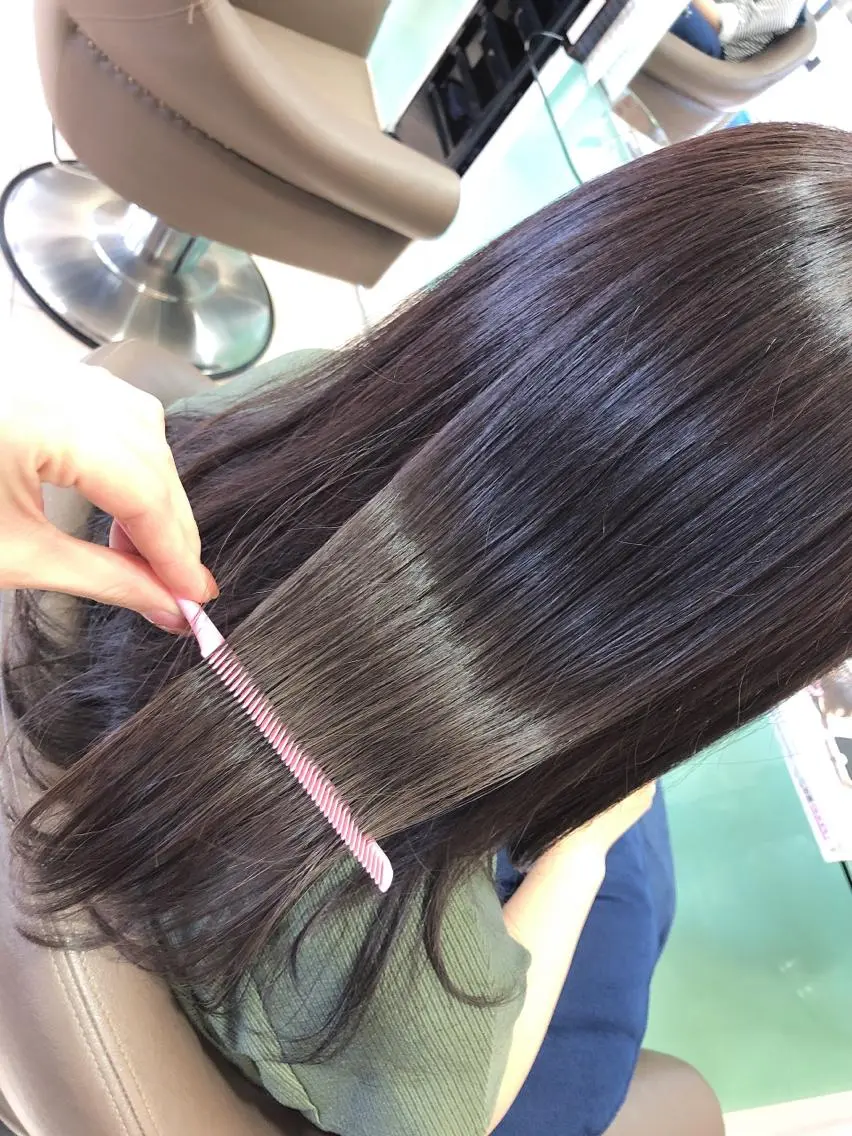 セミロング 松田 みのりのヘアスタイル