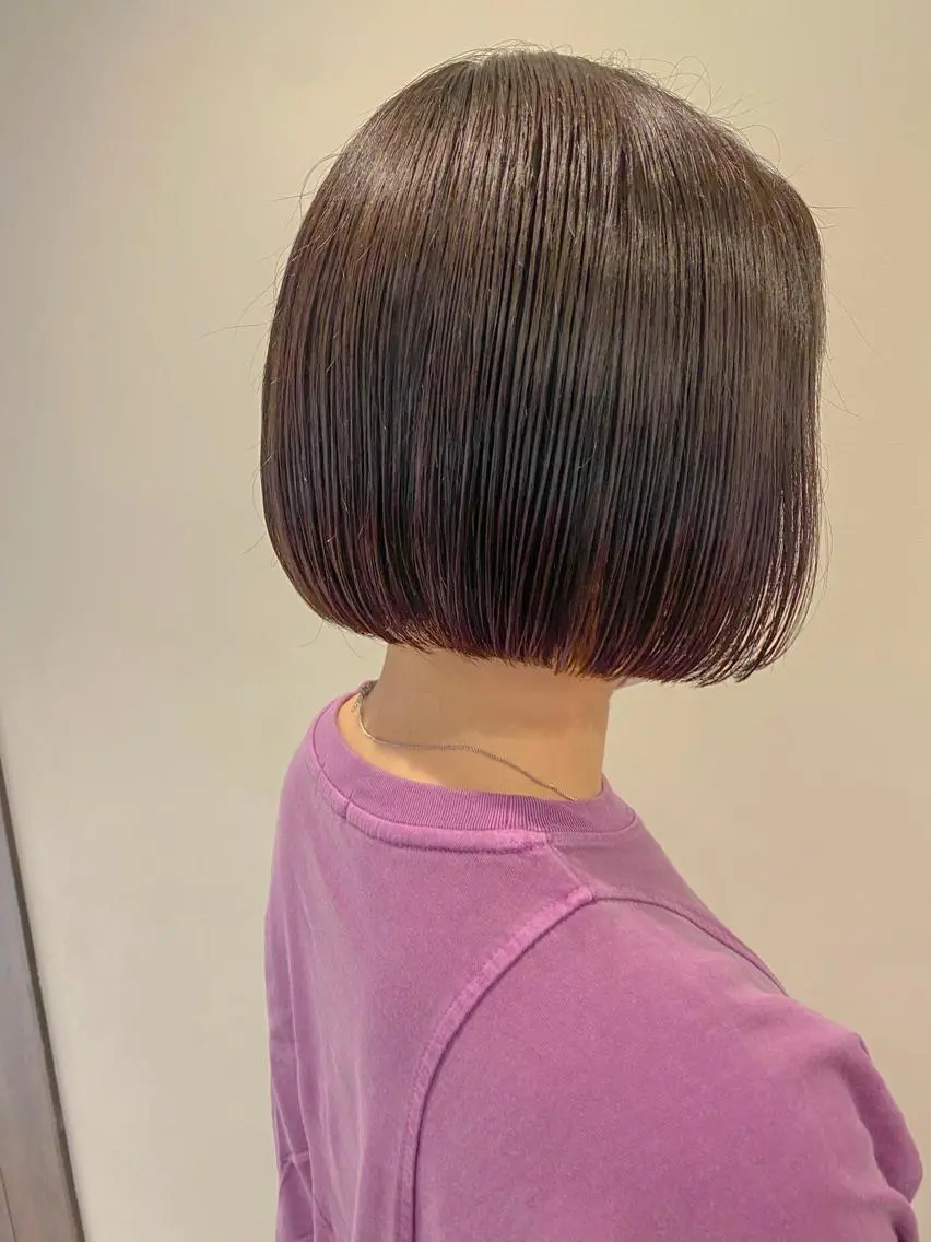 ミディアム ボブ 🌈ケアブリーチ🌈 おぐまなつきのヘアスタイル