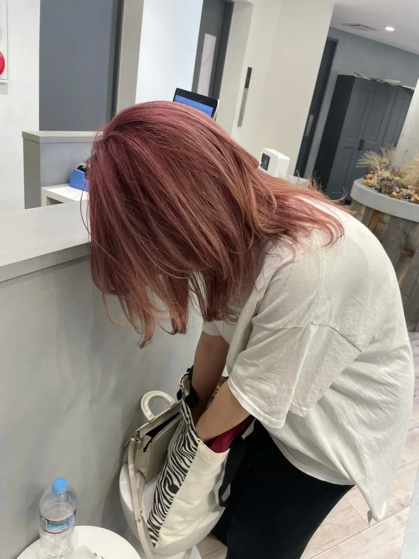 ミディアム ヘアカラー Loob.TOKYO MIYA🌈のヘアスタイル