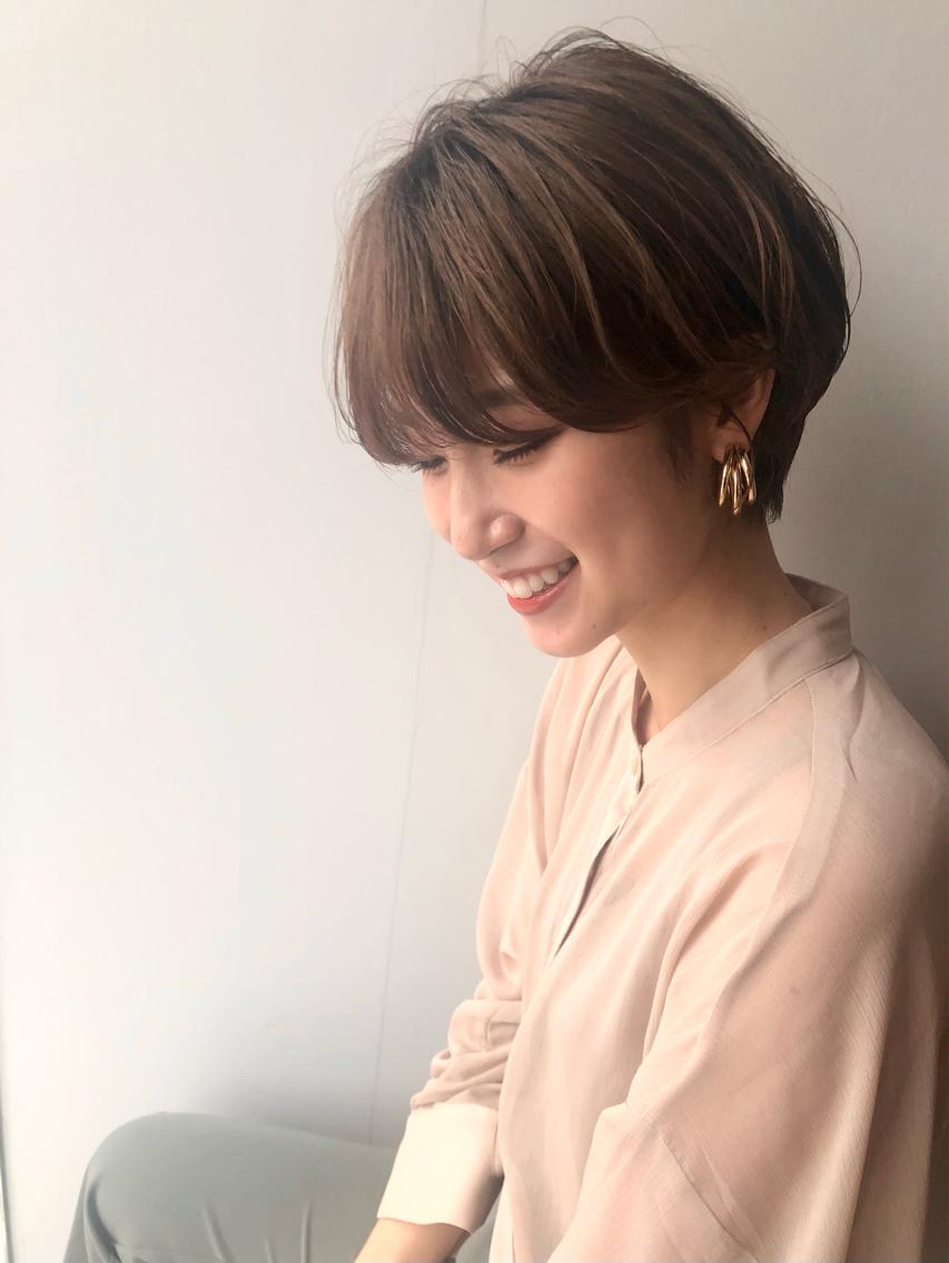 ショート カット 岸川 恭子のヘアスタイル