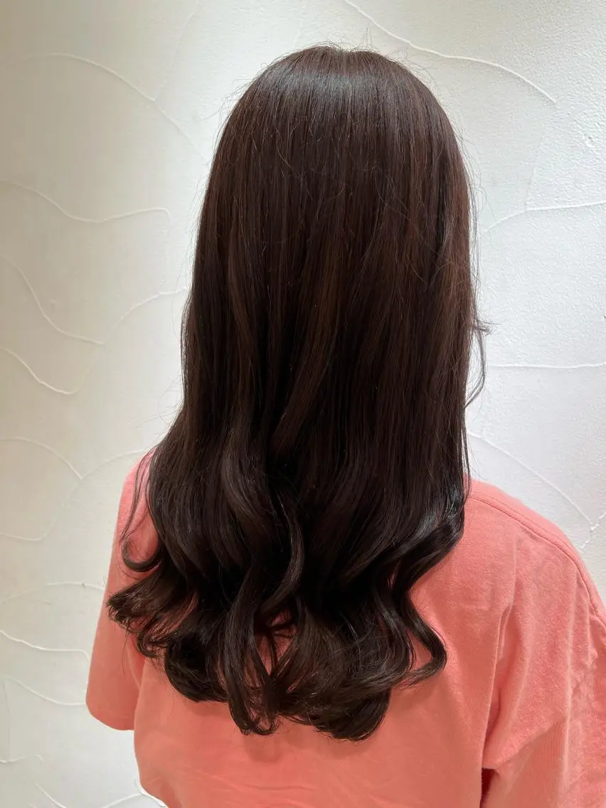 ロング カラー 下池 紗加のヘアスタイル