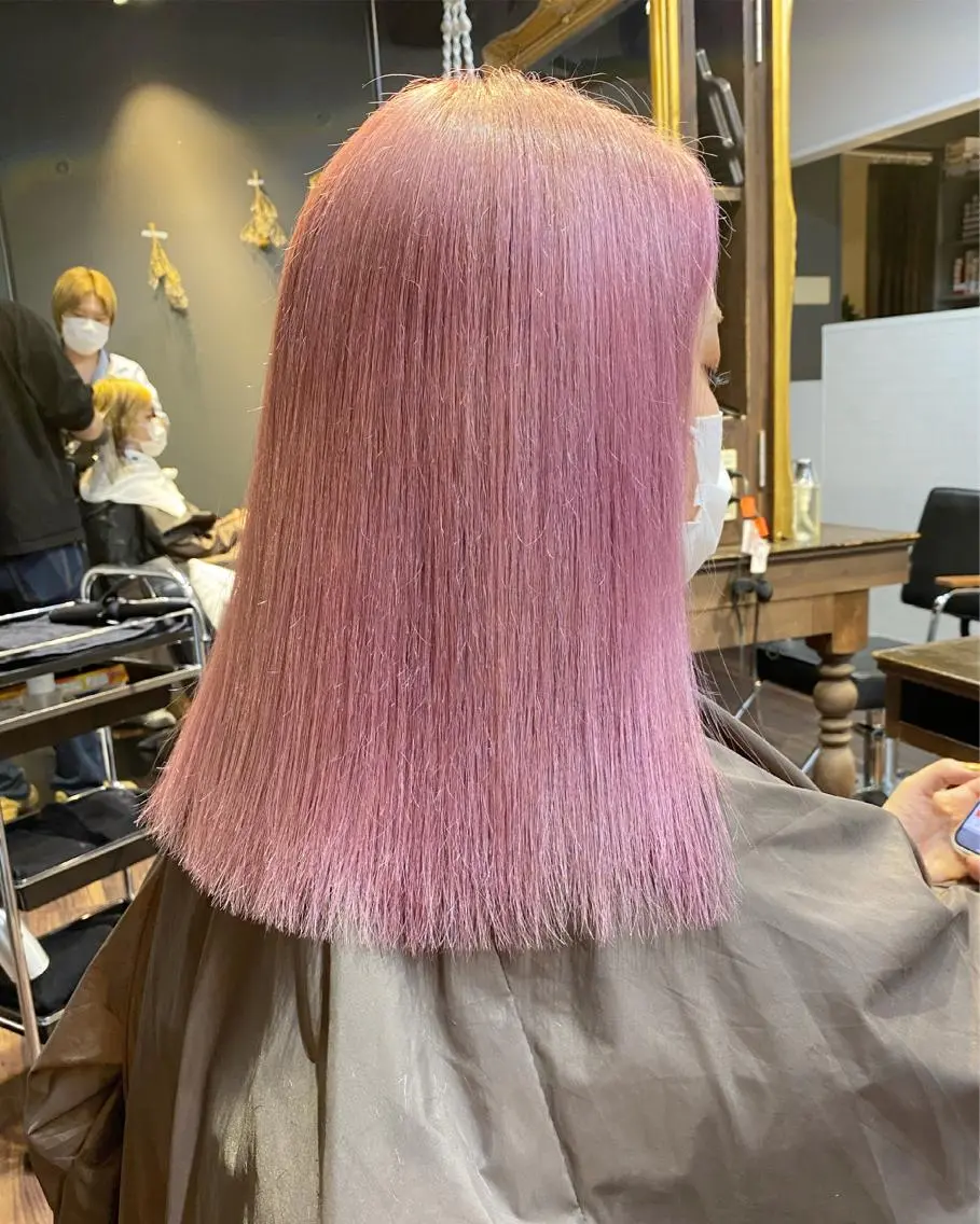 カラー 🧡色落ちまで2度 楽しめる🧡ヨシキのヘアスタイル
