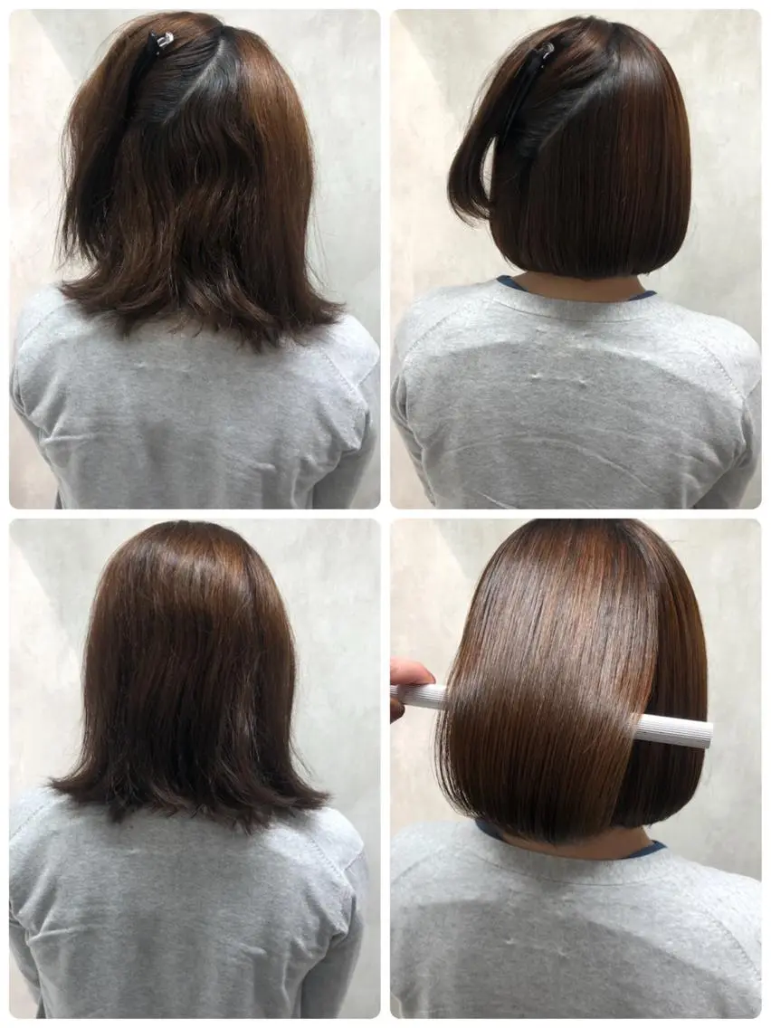 ショート カット 縮毛矯正 トリートメント あなた史上 最高を提供のヘアスタイル