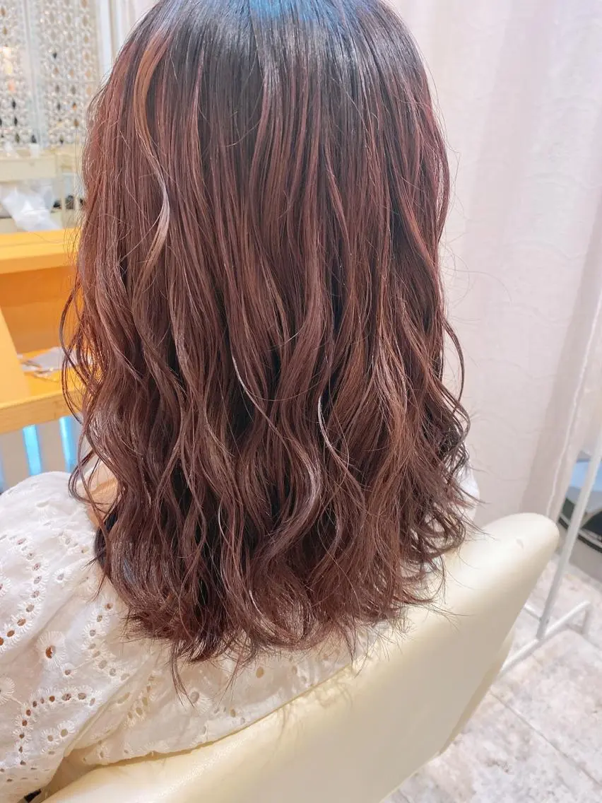 ロング カラー ヘアアレンジ Design Color🐰アユミのヘアスタイル