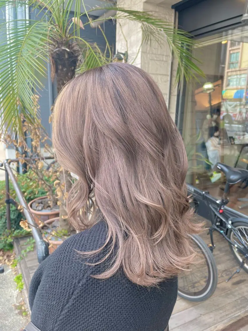 ロング カラー カット ヘアカラー トリートメント AKALA HAIR 西宮店　Juriのヘアスタイル