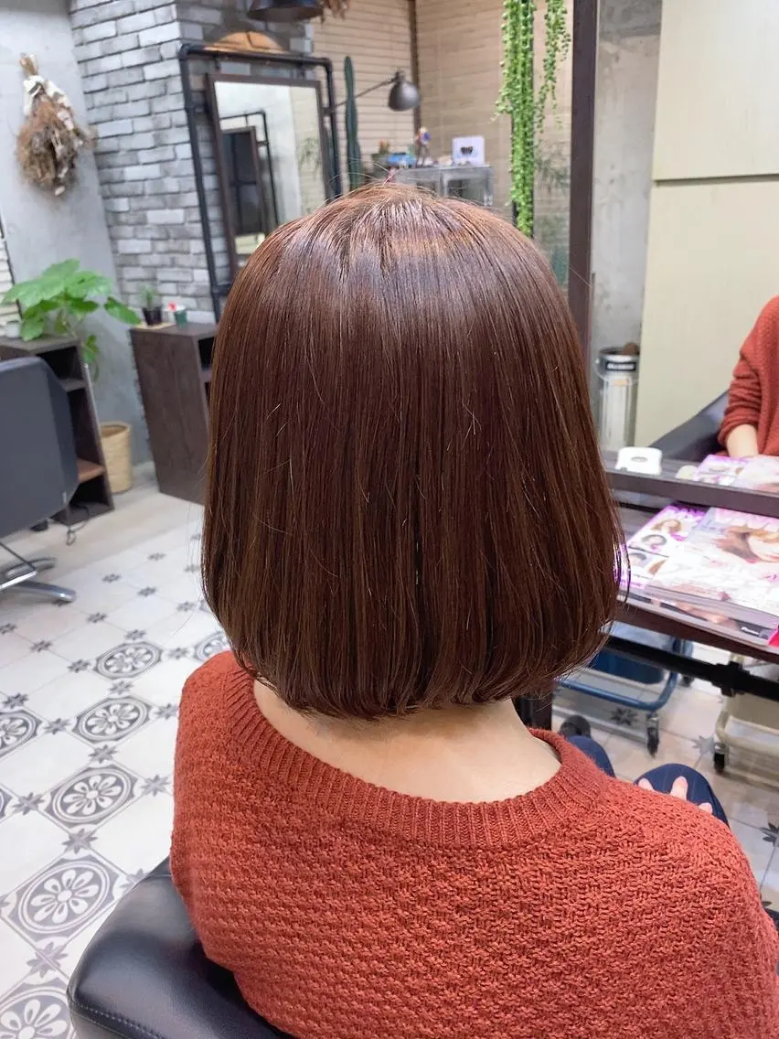 ショート ボブ 韓国ヘア☁️ mitsukiのヘアスタイル