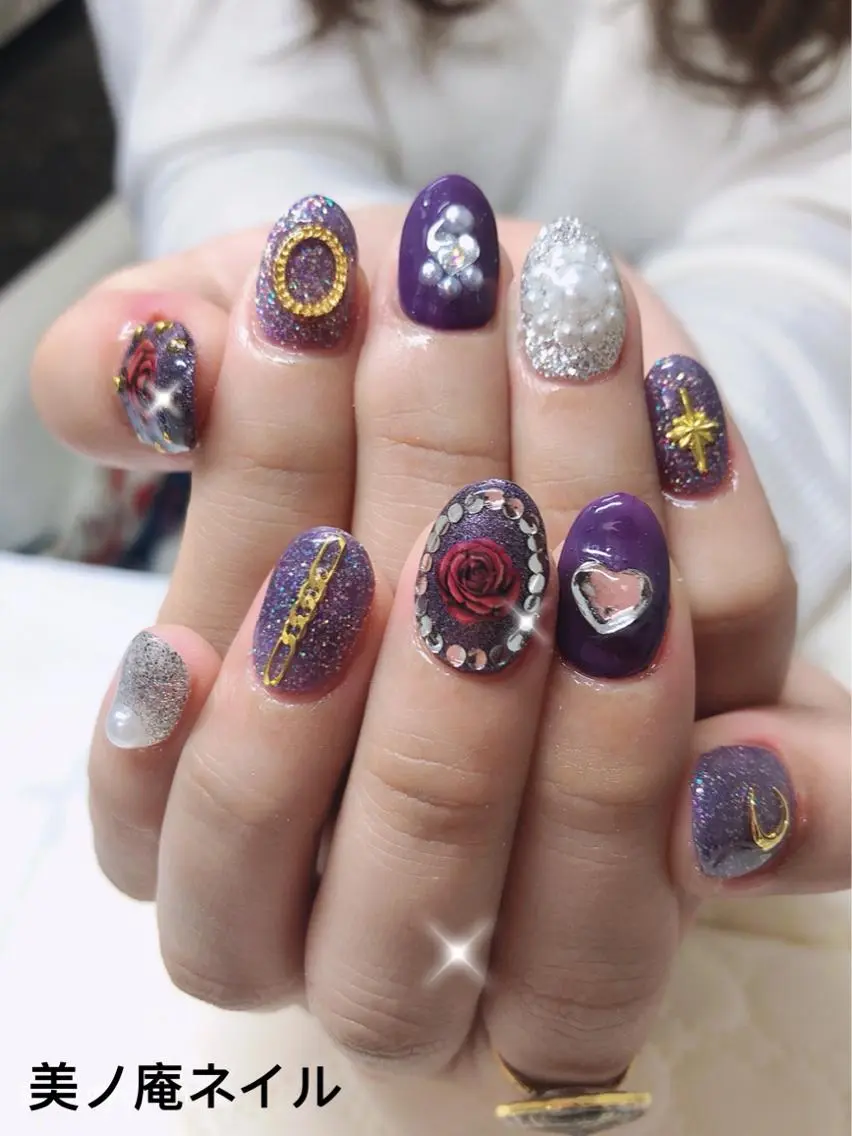 ネイル ハンドネイル ハンドケア 美ノ庵ネイルサロン メトロポリタン前店のネイルデザイン