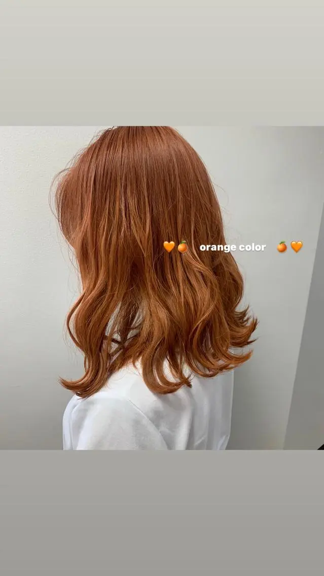 セミロング カラー パーマ ヘアアレンジ メンズ キッズ ネイル マツエク・マツパ 透明感カラー・レイヤ ー🎀amika🎀のヘアスタイル