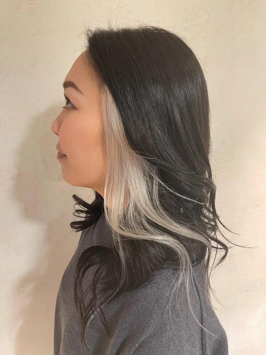 ミディアム 市村 正義のヘアスタイル