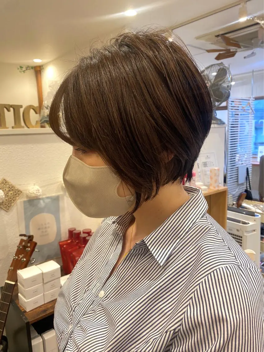 ショート 武田 悠生乃のヘアスタイル