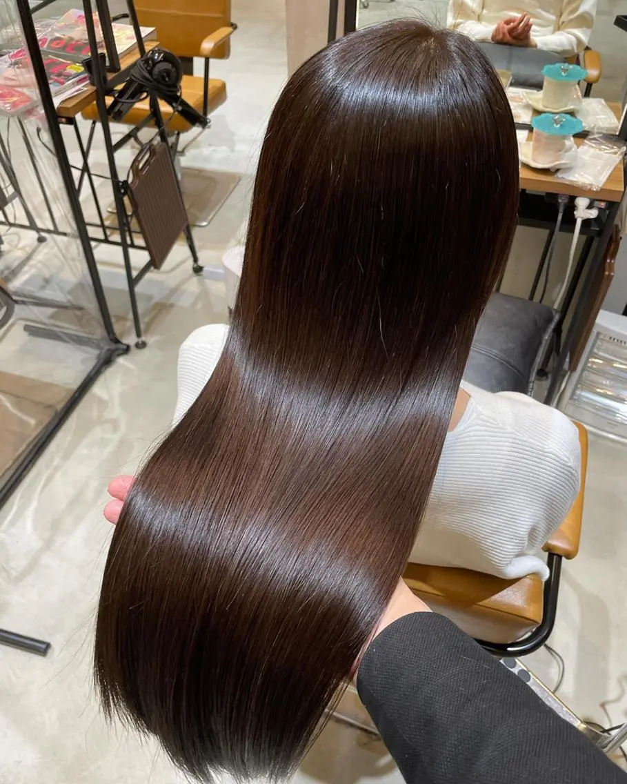 ロング 髪質改善 トリートメント ♦️モテ髪創作者 SUGA♦️のヘアスタイル