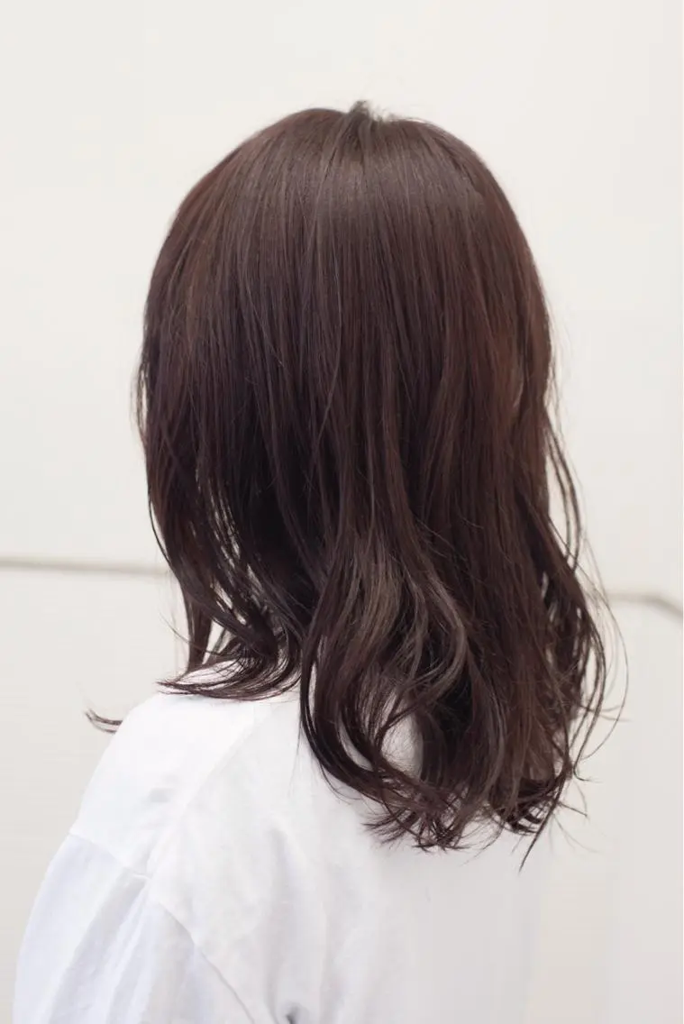 ミディアム カラー 千葉 慎也のヘアスタイル