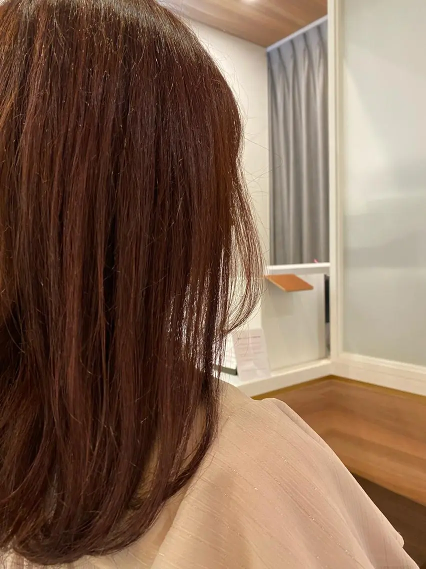 セミロング カラー ヘアアレンジ レイヤー/メンズ🥑 マエダアズミ🥑のヘアスタイル
