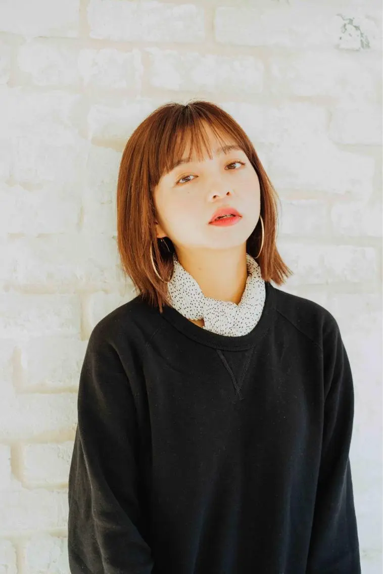 ショート カラー パーマ ヘアアレンジ メンズ キッズ ネイル マツエク・マツパ メンズウルフカット ハンサムショート アディクシーカラー 透明感カラー ボブ 藤井 仁紀のヘアスタイル