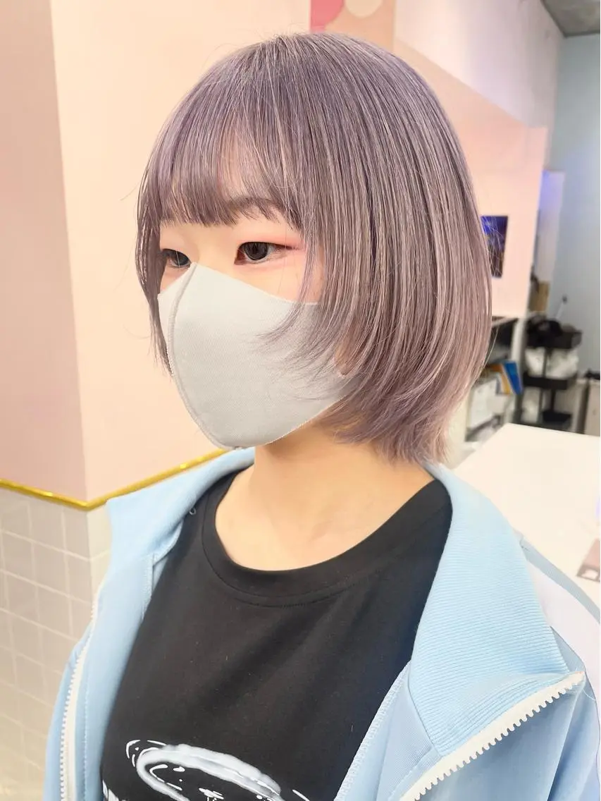 カラー カット トリートメント ヘアセット 艶髪 🦋CON🦋のヘアスタイル