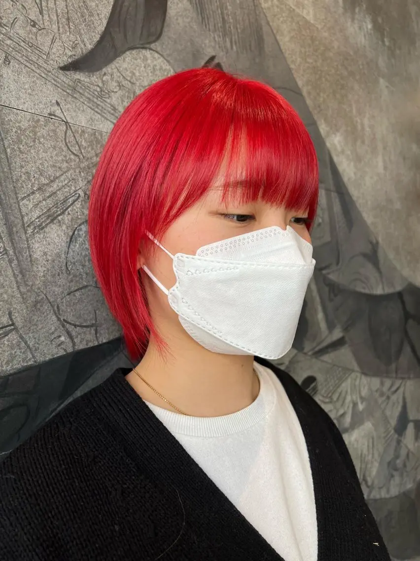 ショート カラー ヘアカラー Kana 🍋 ハイトーン【高円寺】のヘアスタイル