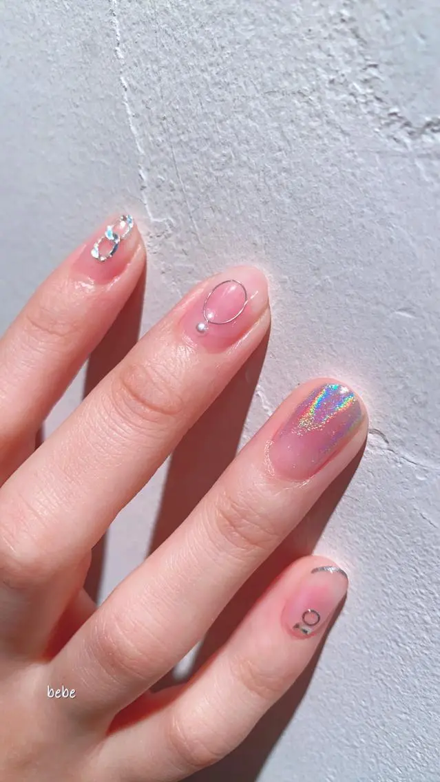 ネイル アートネイル クリアネイル ハンドネイル Ann nailのネイルデザイン