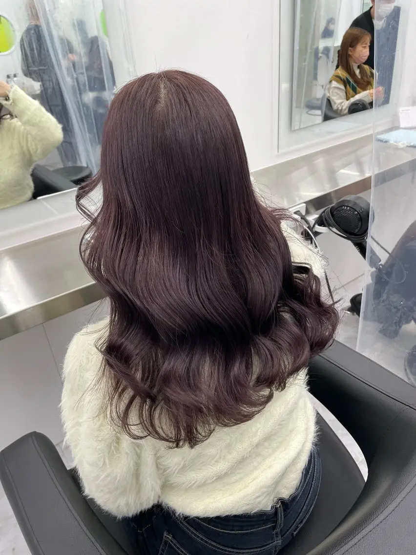 ロング 🤍韓国艶ワンホン ヘアMayu🤍のヘアスタイル