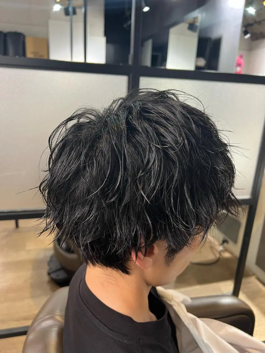 パーマ メンズ kei/ショート /レイヤーカットのヘアスタイル