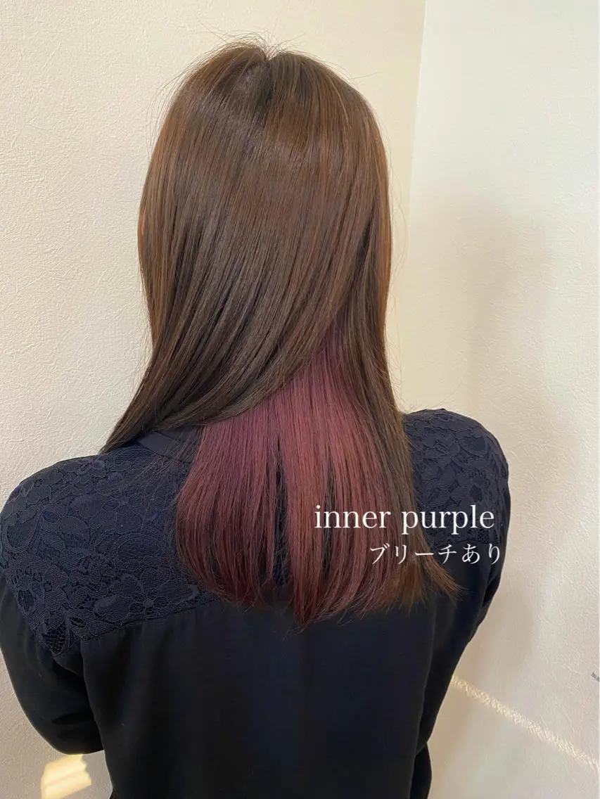 セミロング カット ヘアカラー 時末侑実 桜井駅のヘアスタイル