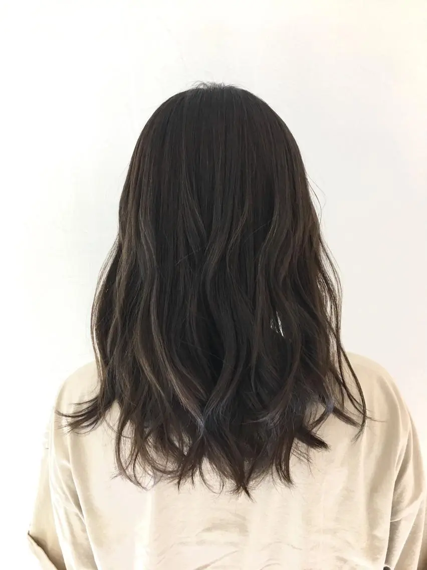ミディアム カラー NYNY大久保店松浦 正覚のヘアスタイル
