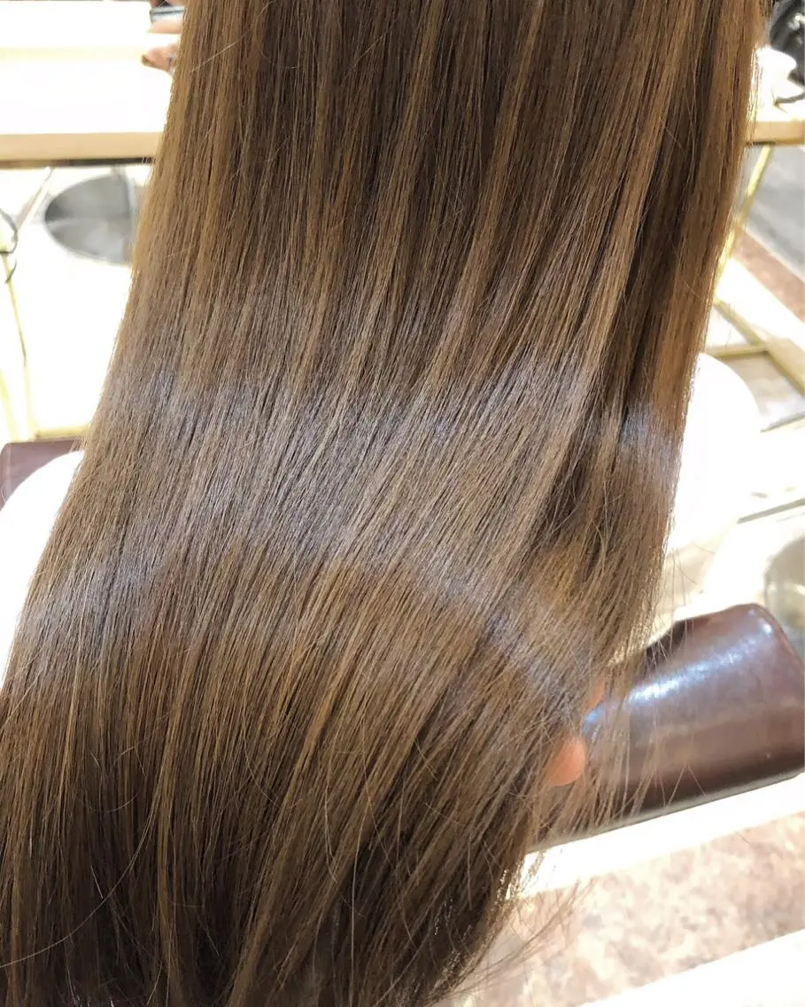 ロング 🌈髪質改善🌈 過去の1艶サラ体験✨のヘアスタイル