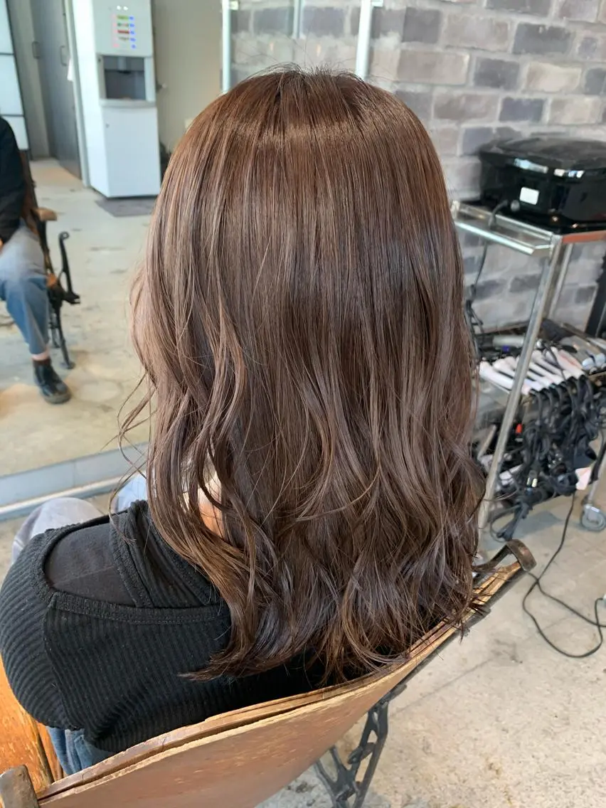 ミディアム カラー 似合わせ×美髪改善✨ Yutoのヘアスタイル