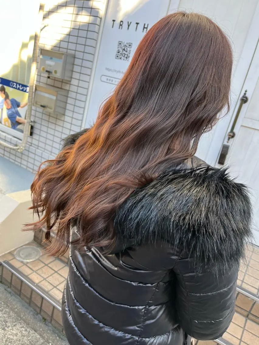 ロング 高橋 柊和のヘアスタイル