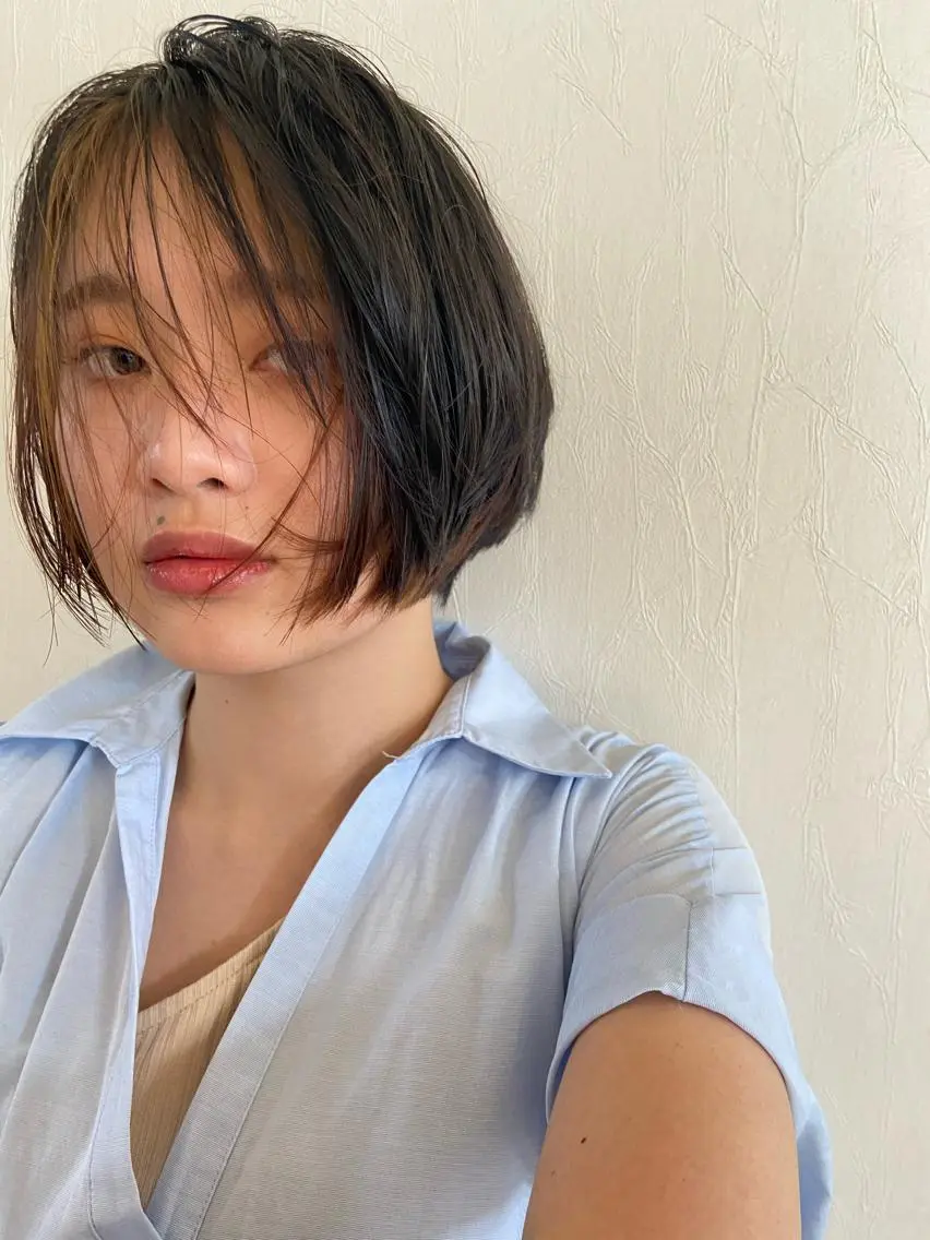 ショート Lepps れいなのヘアスタイル
