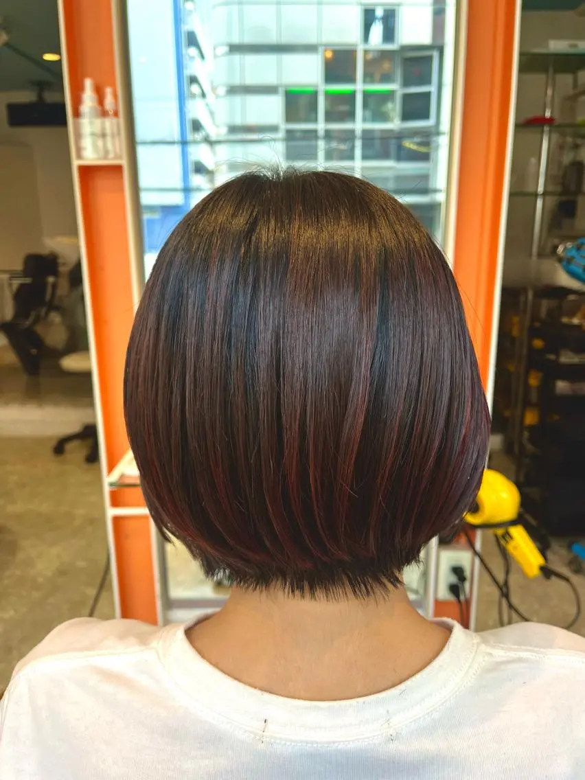 ショート カット うしだ かおるのヘアスタイル
